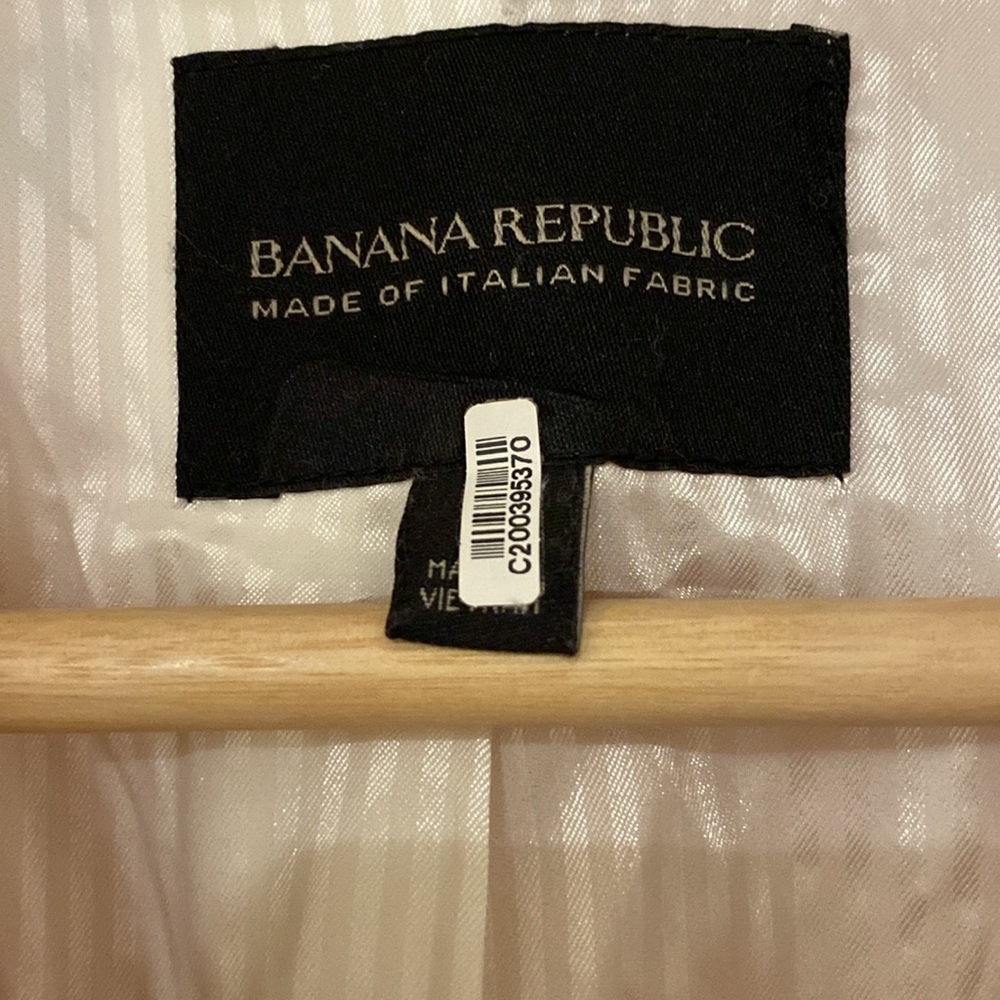 Banana Republic pink Italian wool overcoat - Picture 2 of 4